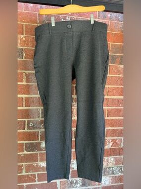 Betabrand Charcoal Stretch Dress Pants